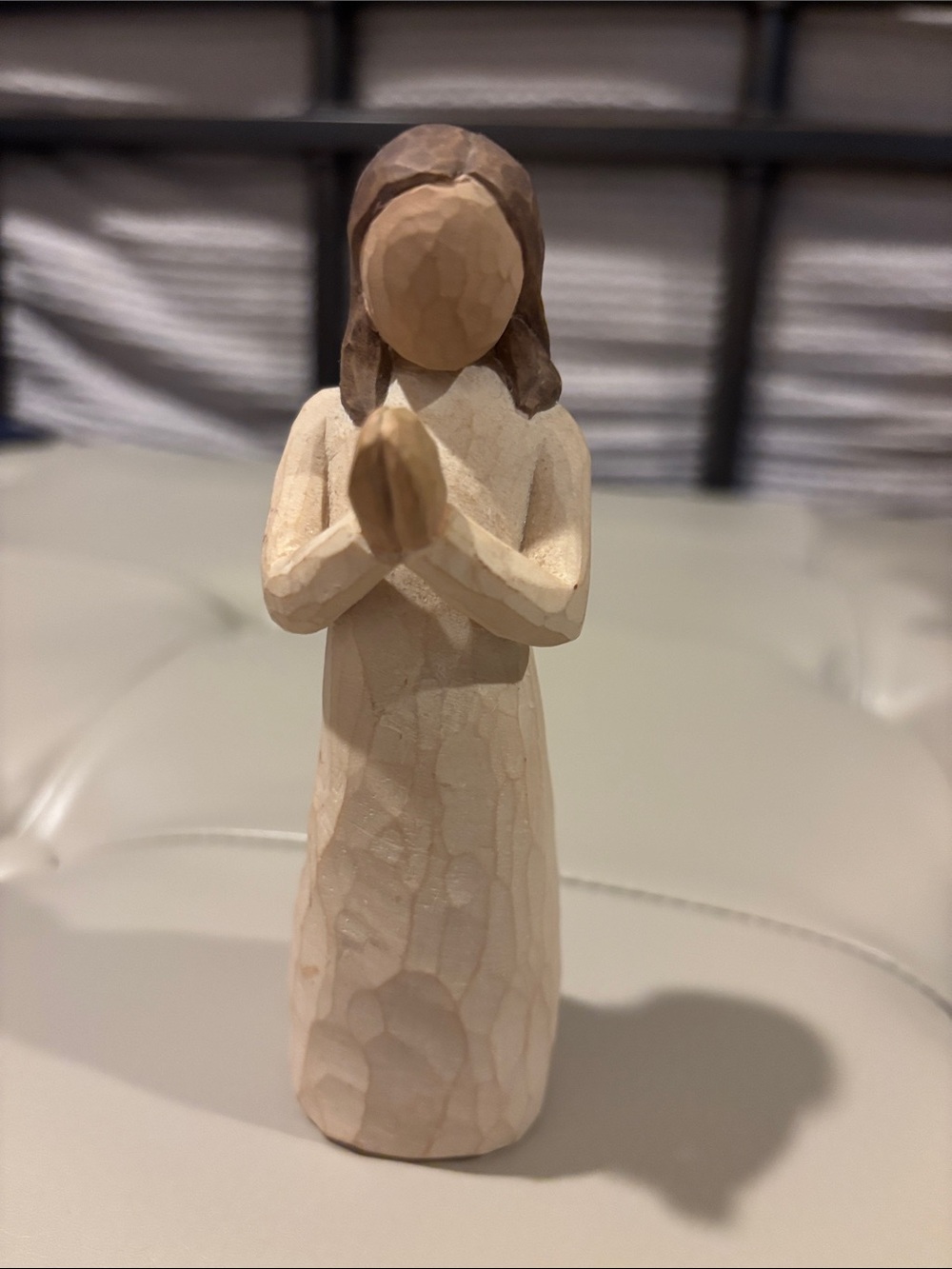 Willow Tree Prayer “ Sisters at Heart” Figurine - Cream and Brown